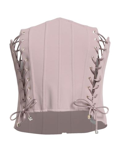Elisabetta Franchi Woman Top Antique Rose Size 4 Polyester, Elastane In Neutral