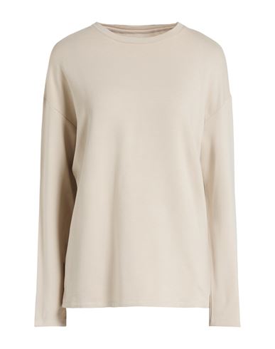 Majestic Filatures Woman Sweatshirt Light Grey Size 3 Viscose, Elastane In Neutral