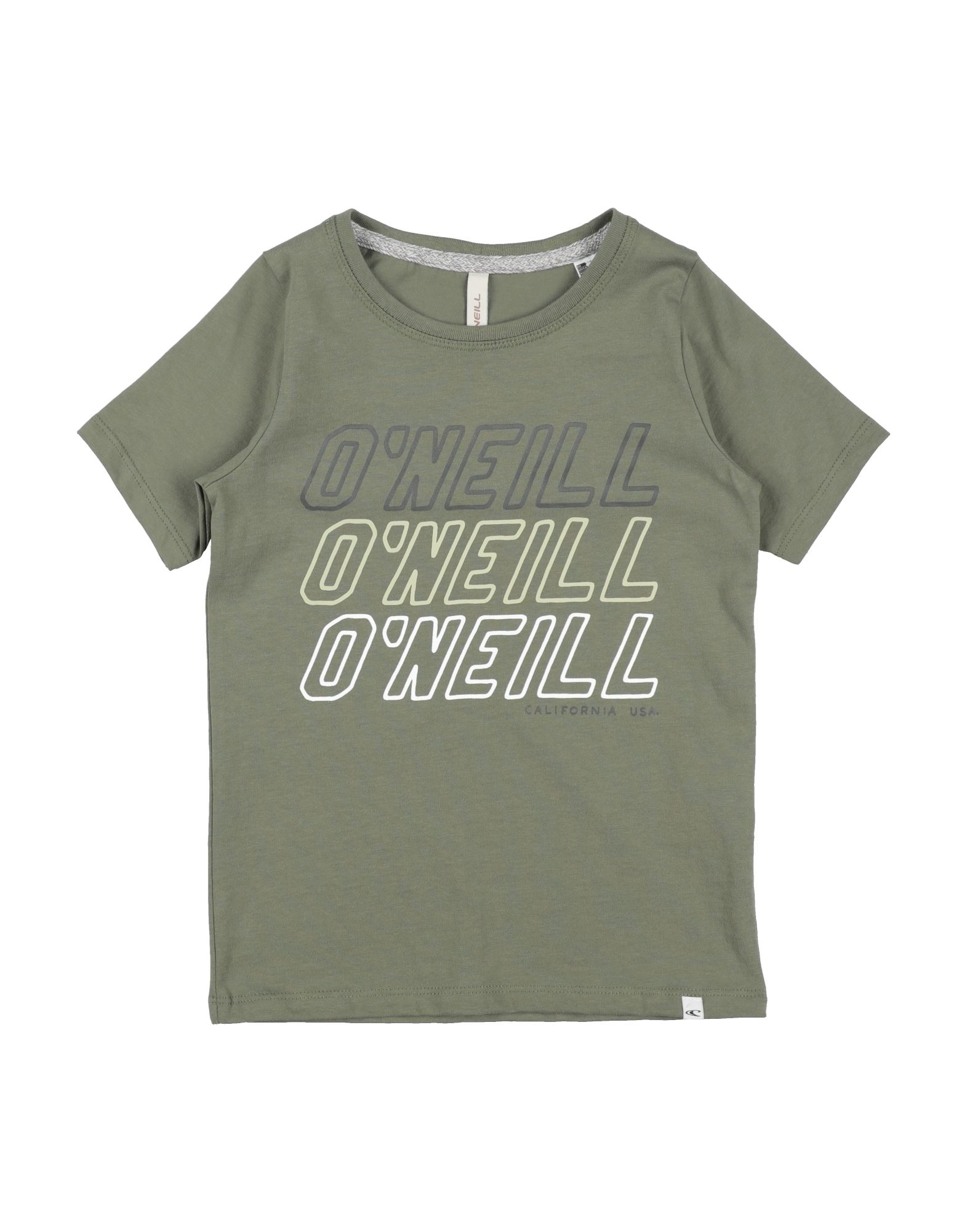 O'neill Kids' T-shirts In Military Green