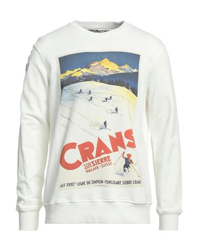 1921 Man Sweatshirt Ivory Size Xl Cotton In White