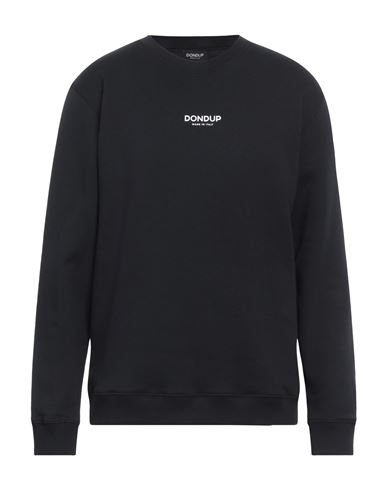 Shop Dondup Man Sweatshirt Black Size L Cotton