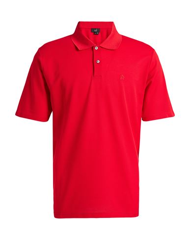 Dunhill Man Polo Shirt Red Size Xxl Cotton