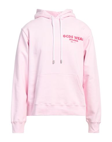 Gcds Man Sweatshirt Pink Size L Cotton