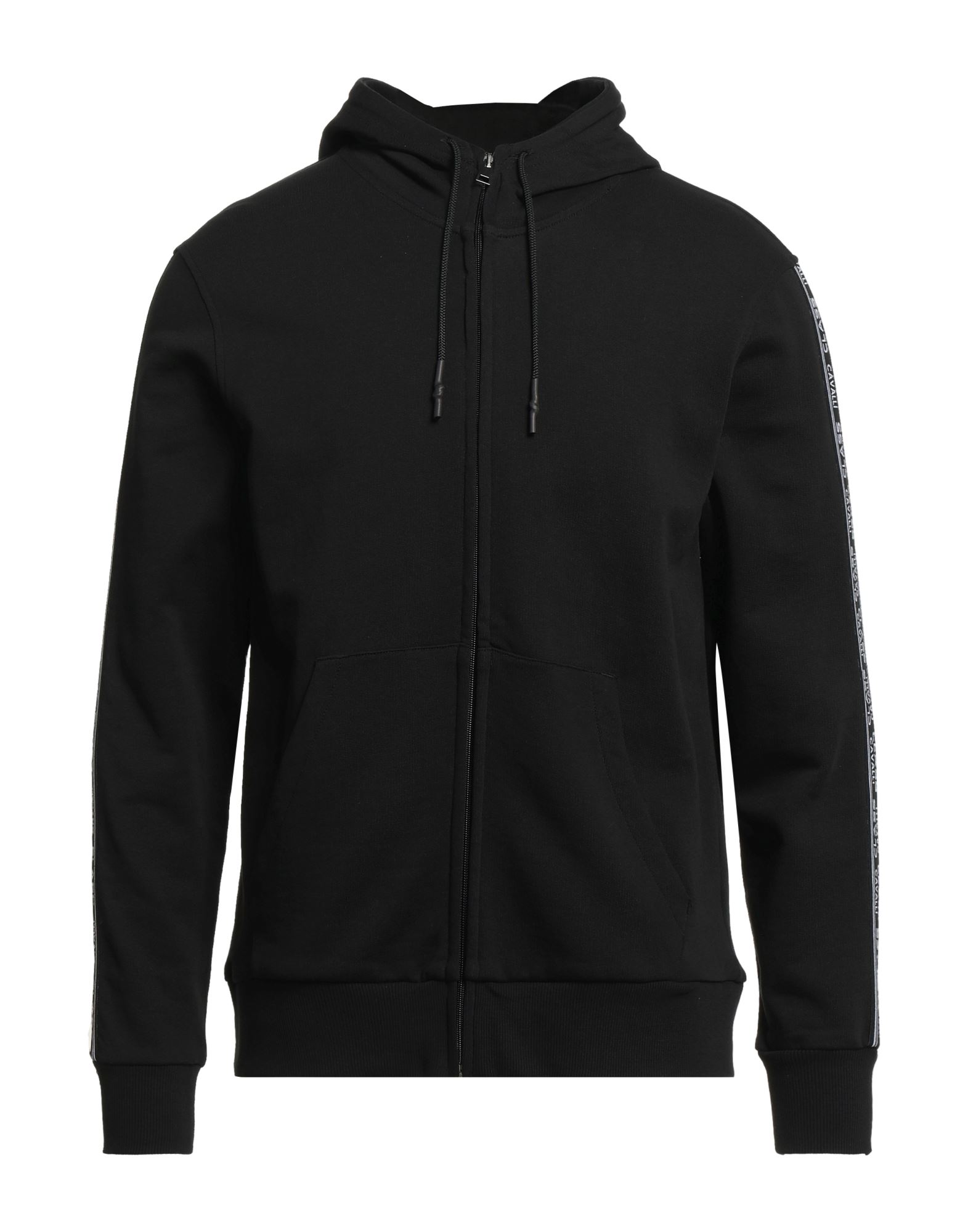 Shop Cavalli Class Man Sweatshirt Black Size M Cotton