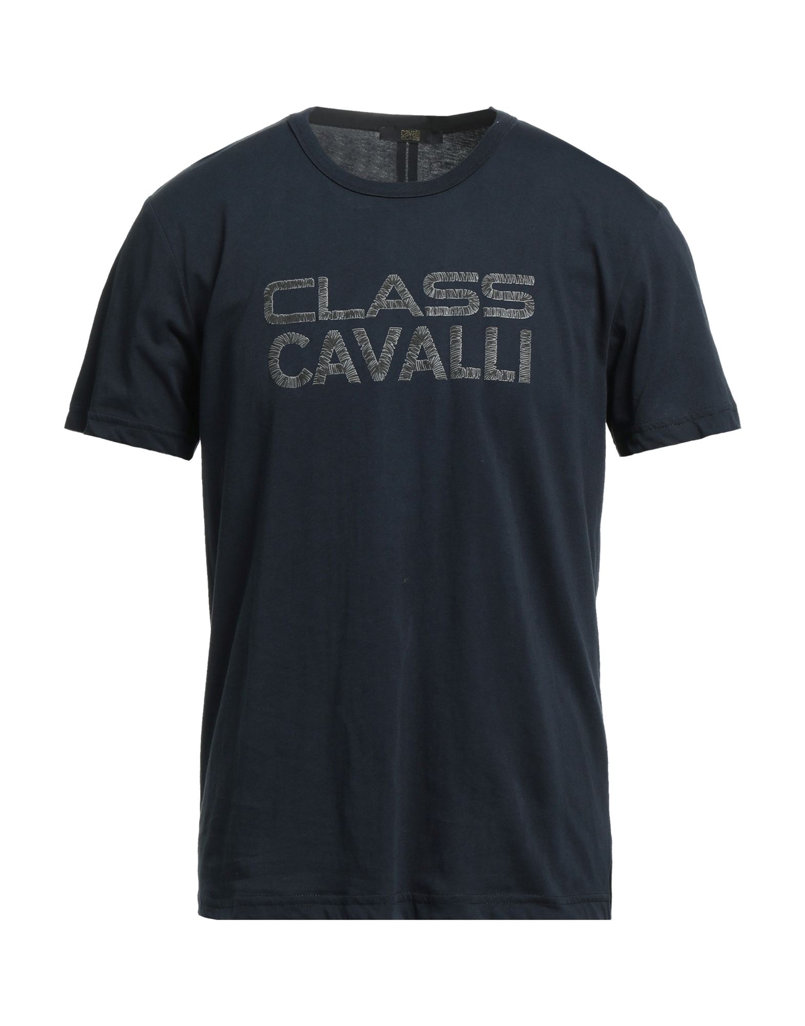 Cavalli Class T-shirts In Dark Blue
