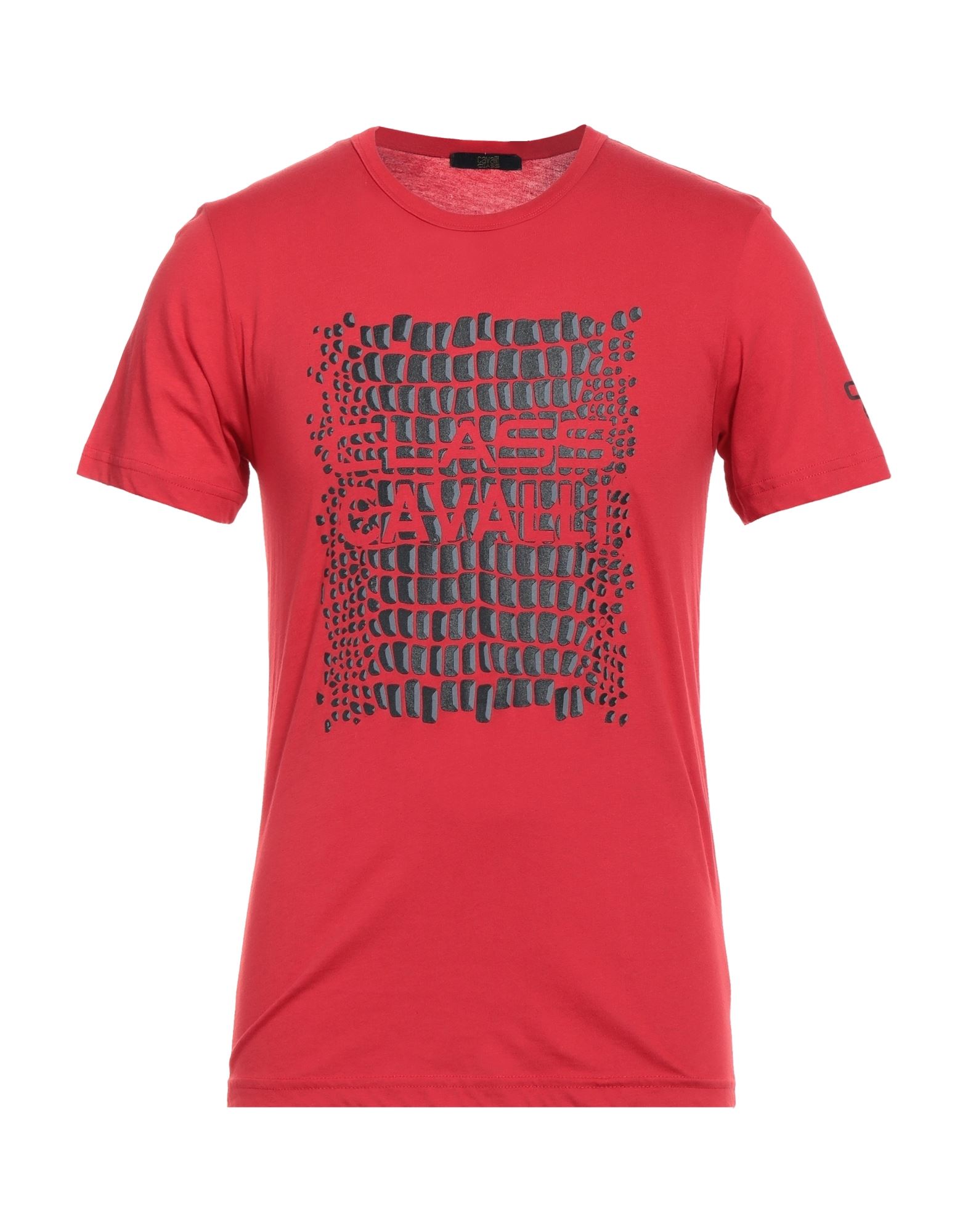 Cavalli Class T-shirts In Red