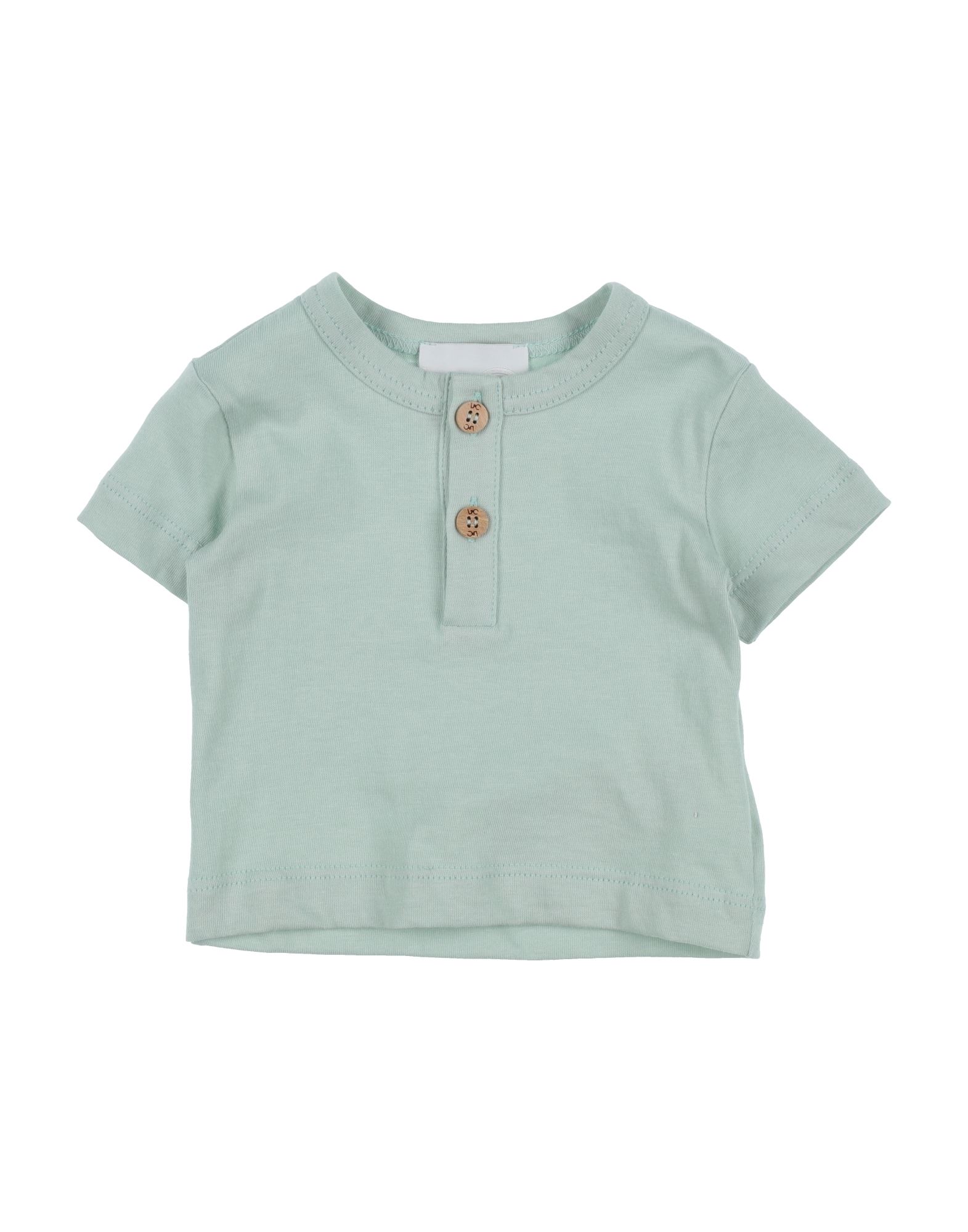 Le Petit Coco Kids' T-shirts In Green
