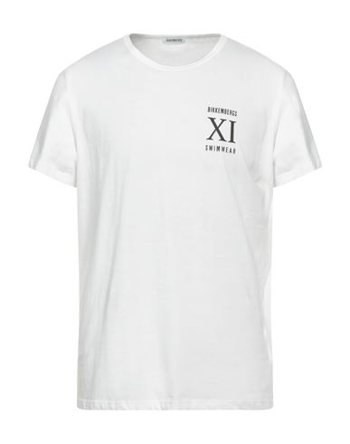 Bikkembergs Man T-shirt White Size Xl Cotton