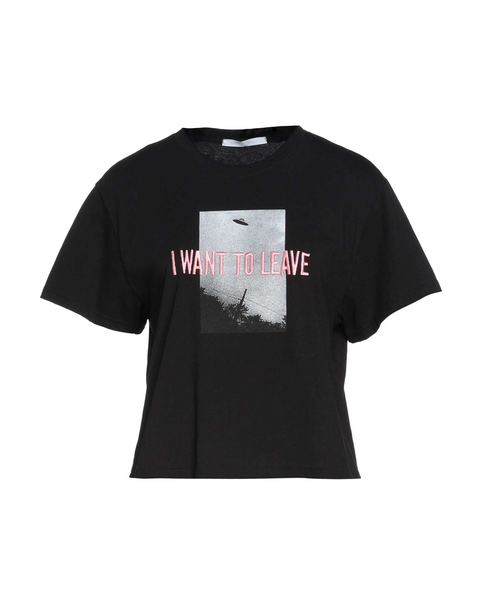 Give Me Space T-shirts In Black
