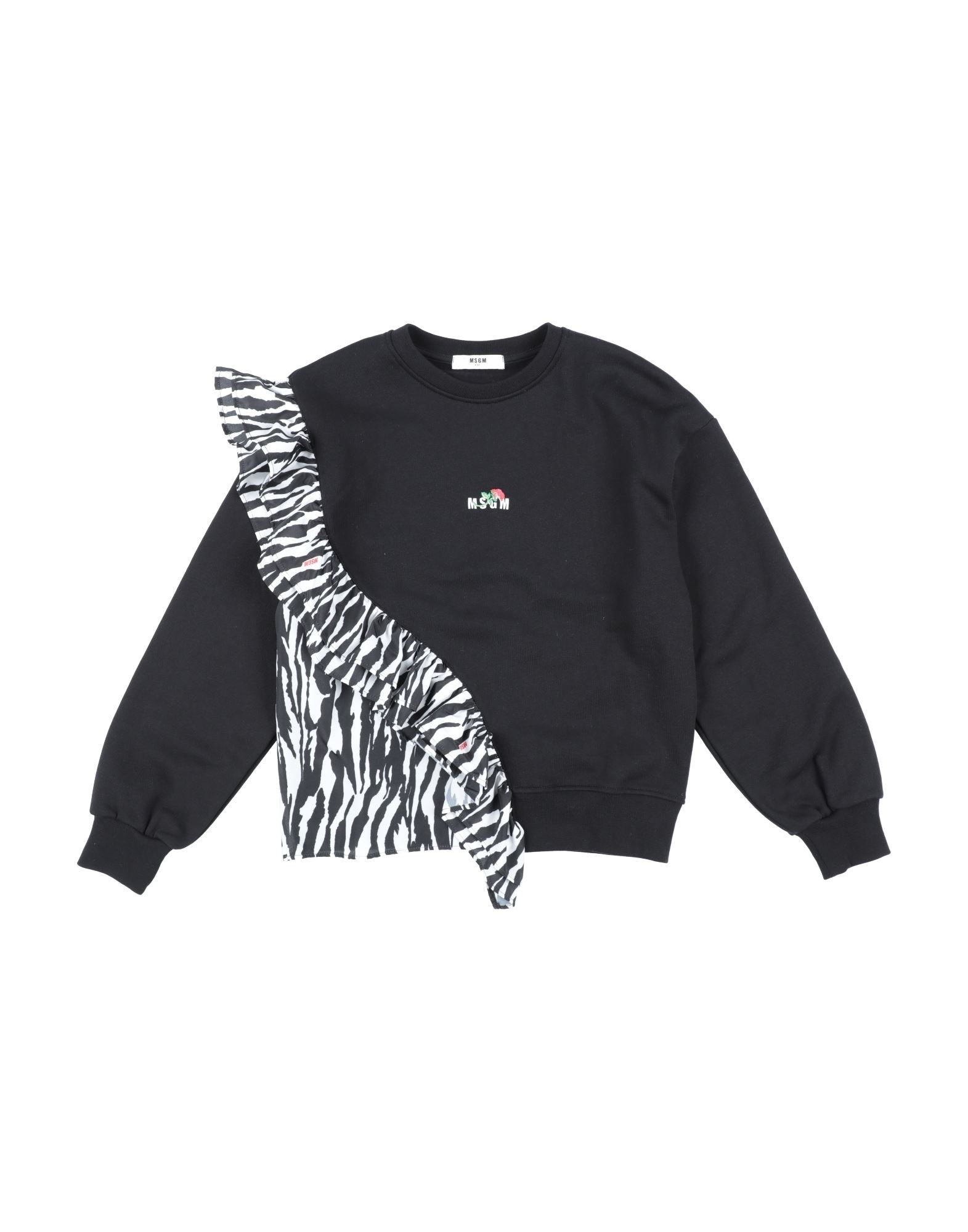Msgm Kids' Sweatshirts In Black