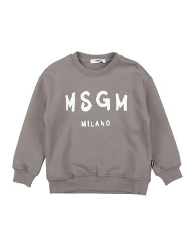 Msgm Babies'  Toddler Sweatshirt Grey Size 4 Cotton In Gray