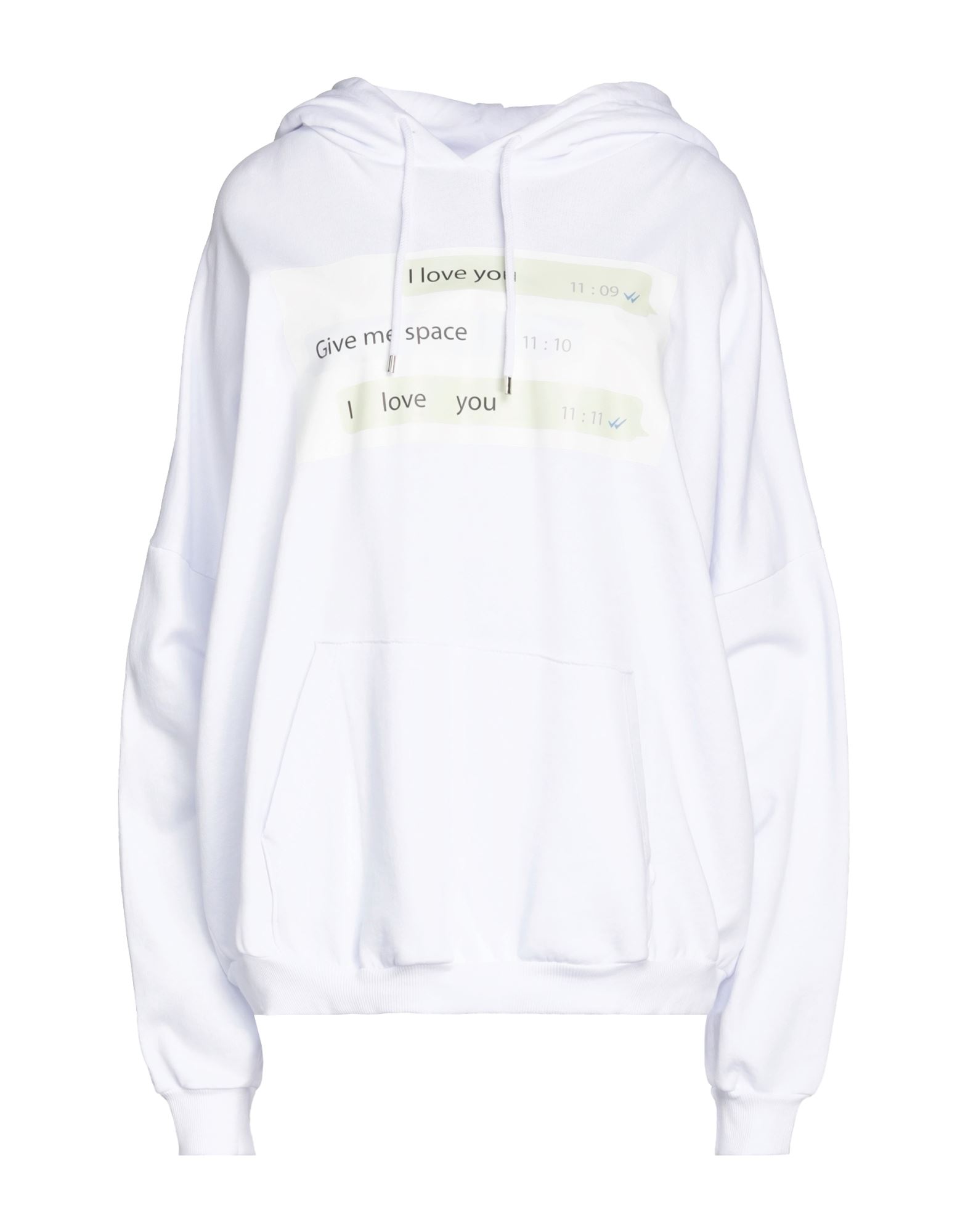 Give Me Space Sweatshirts In White