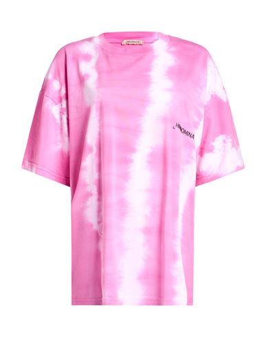 Hinnominate Woman T-shirt Pink Size L Cotton