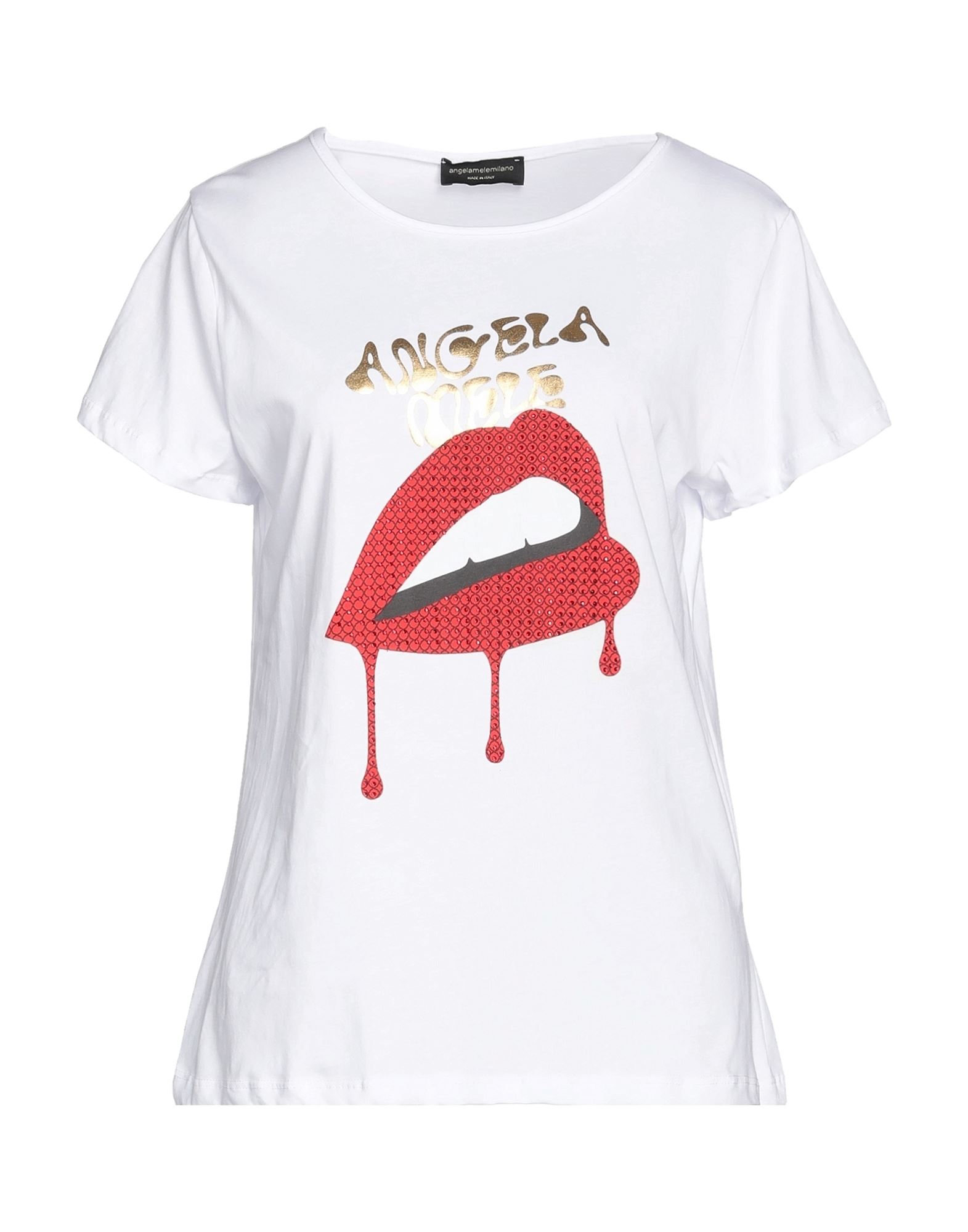 Angela Mele Milano T-shirts In White