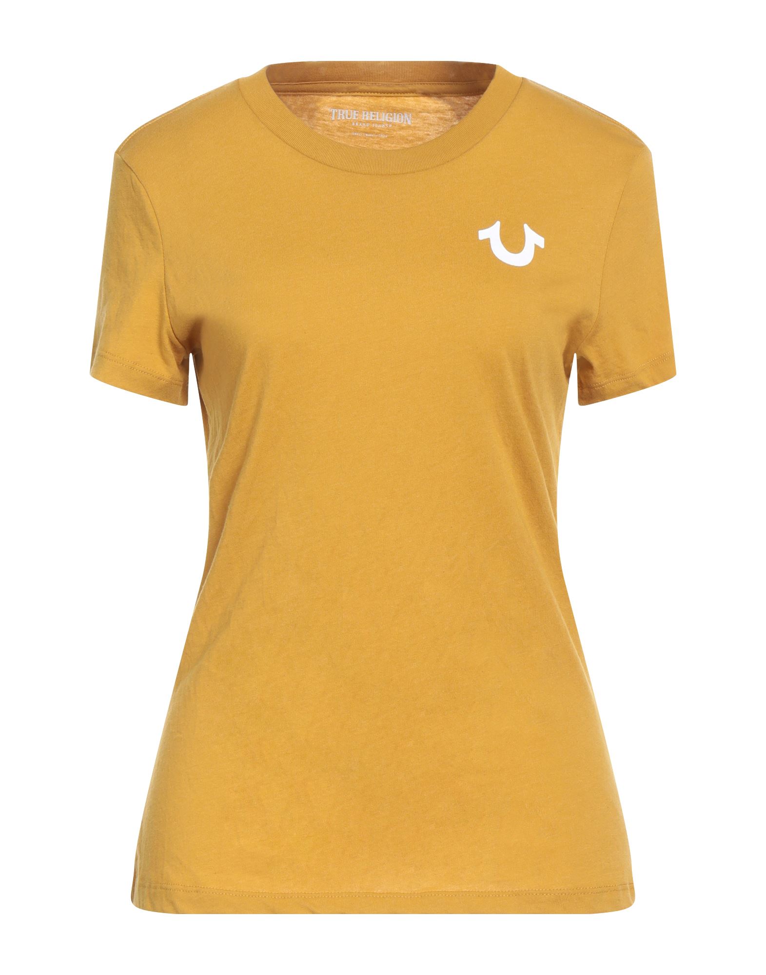 True Religion T-shirts In Yellow