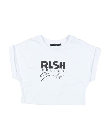 Relish Babies'  Toddler Girl T-shirt White Size 6 Cotton