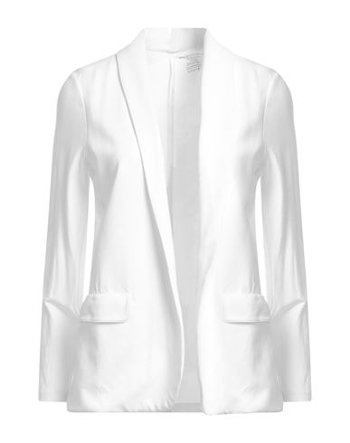 Majestic Filatures Woman Suit Jacket Off White Size 2 Viscose, Elastane