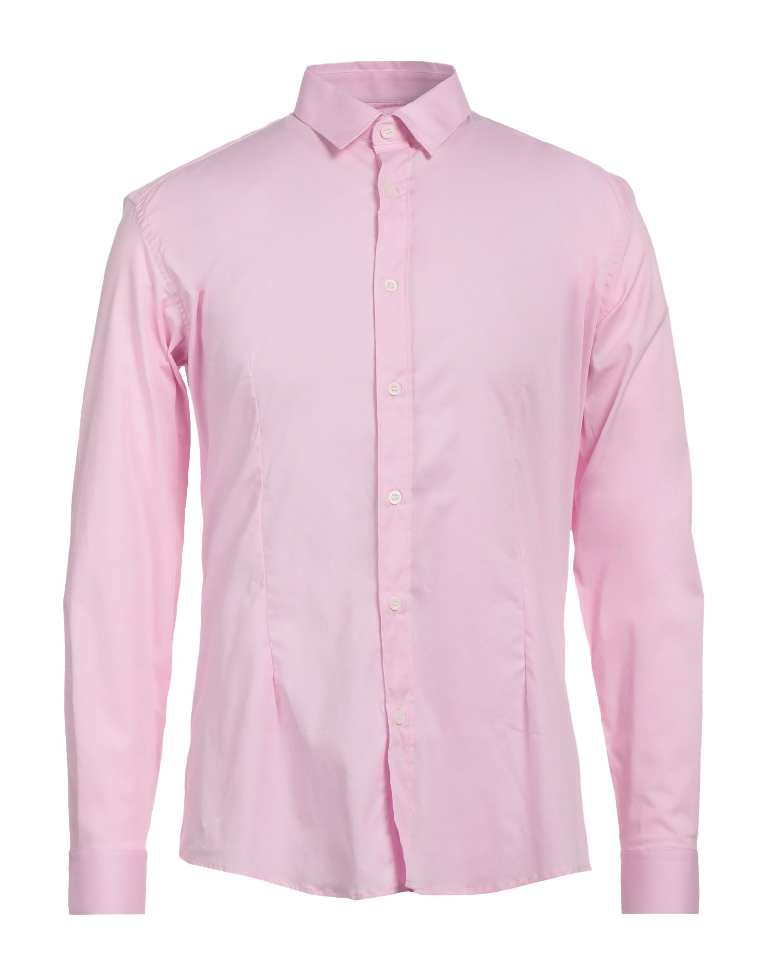 Grey Daniele Alessandrini Shirts In Pink