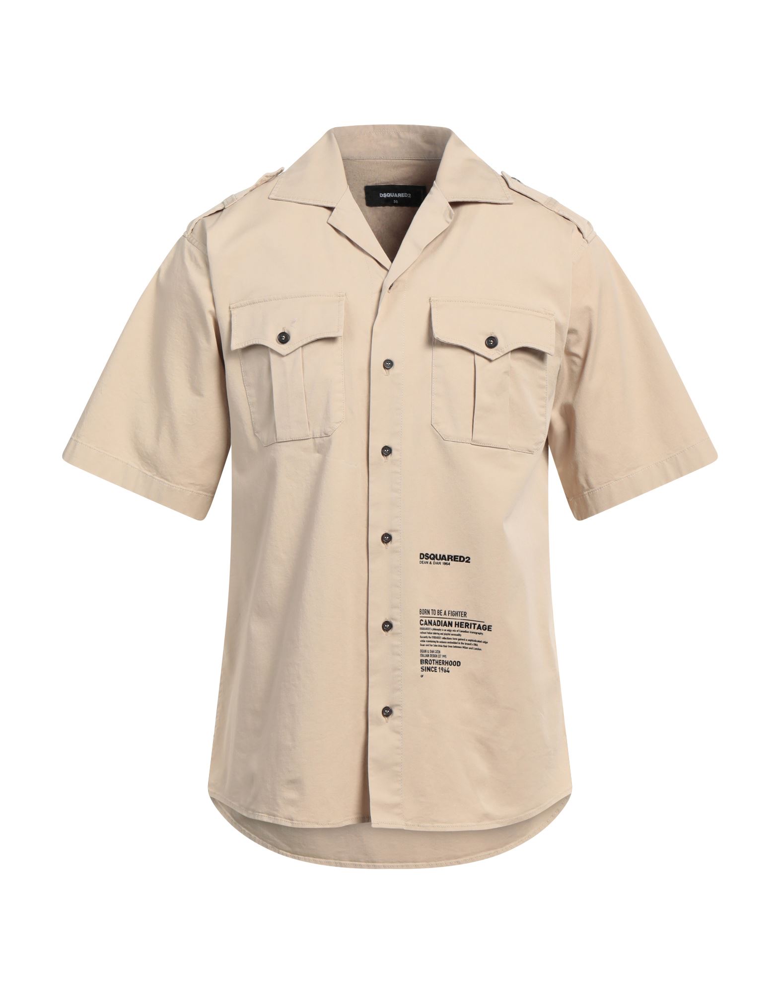 Dsquared2 Shirts In Beige