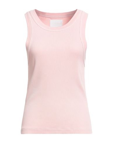 Citizen Of Humanity Citizens Of Humanity Woman Tank Top Pink Size L Organic Cotton, Tencel Lyocell, Elastane