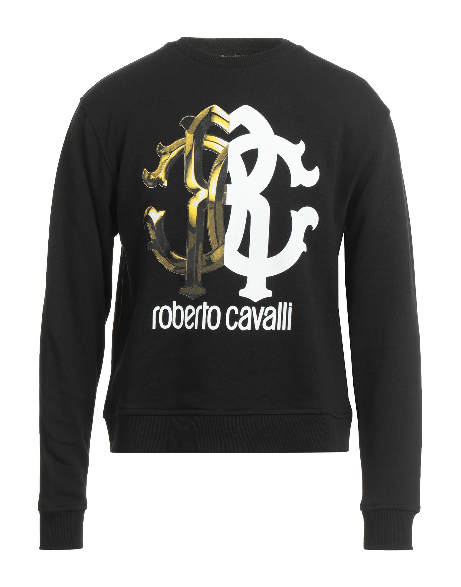 Roberto Cavalli Sweatshirts In Black