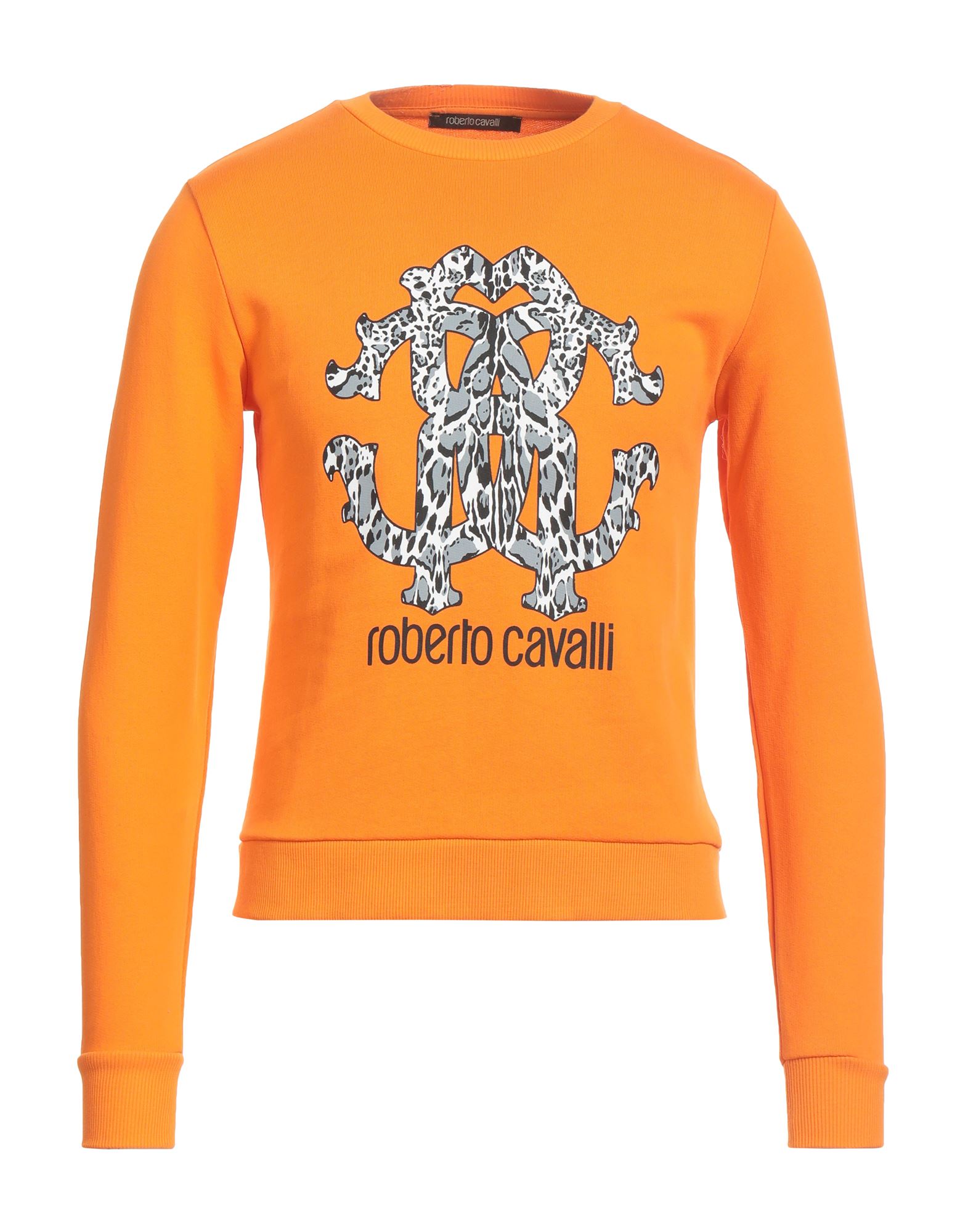 Roberto Cavalli Sweatshirts In Orange