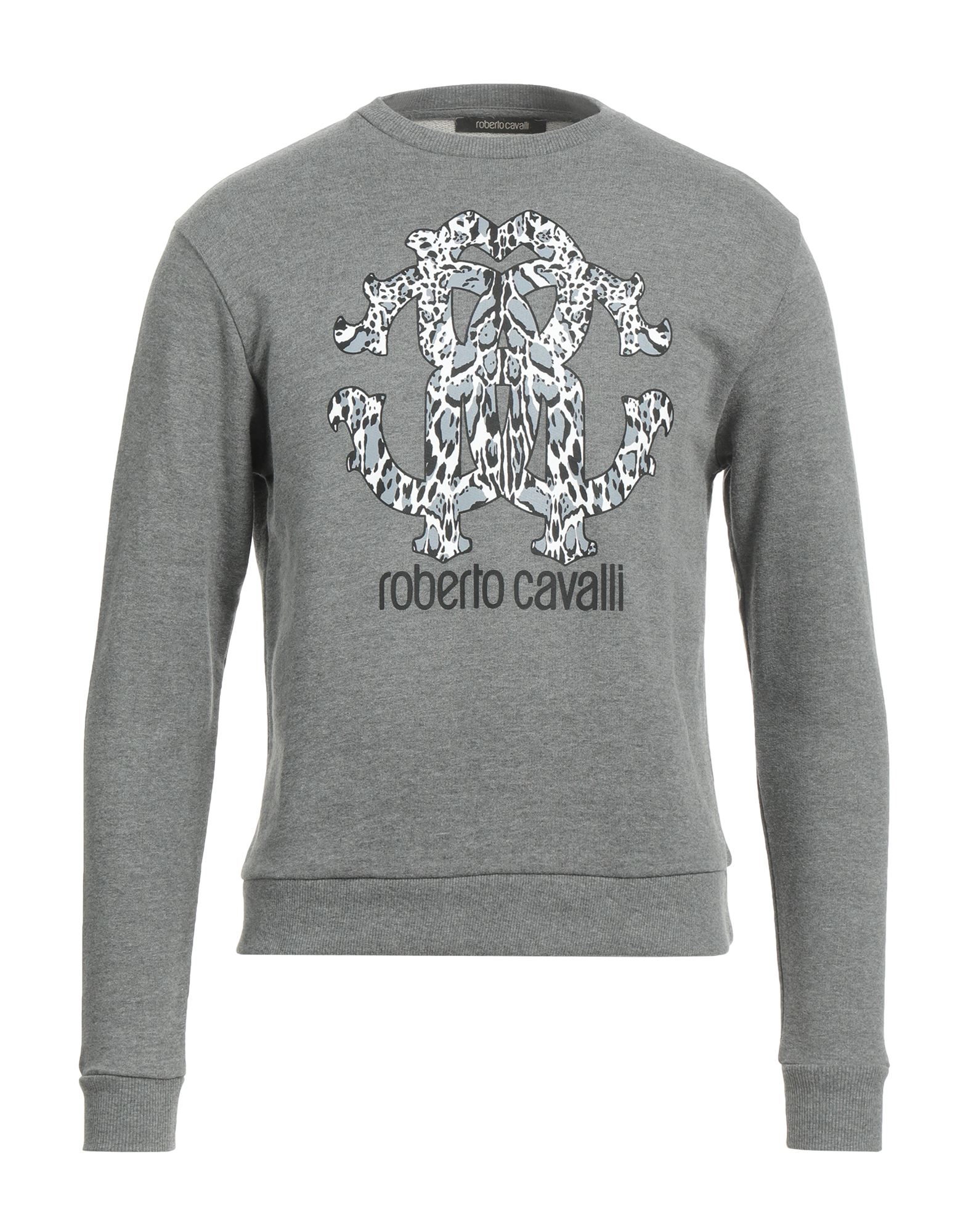 Roberto Cavalli Sweatshirts In Grey