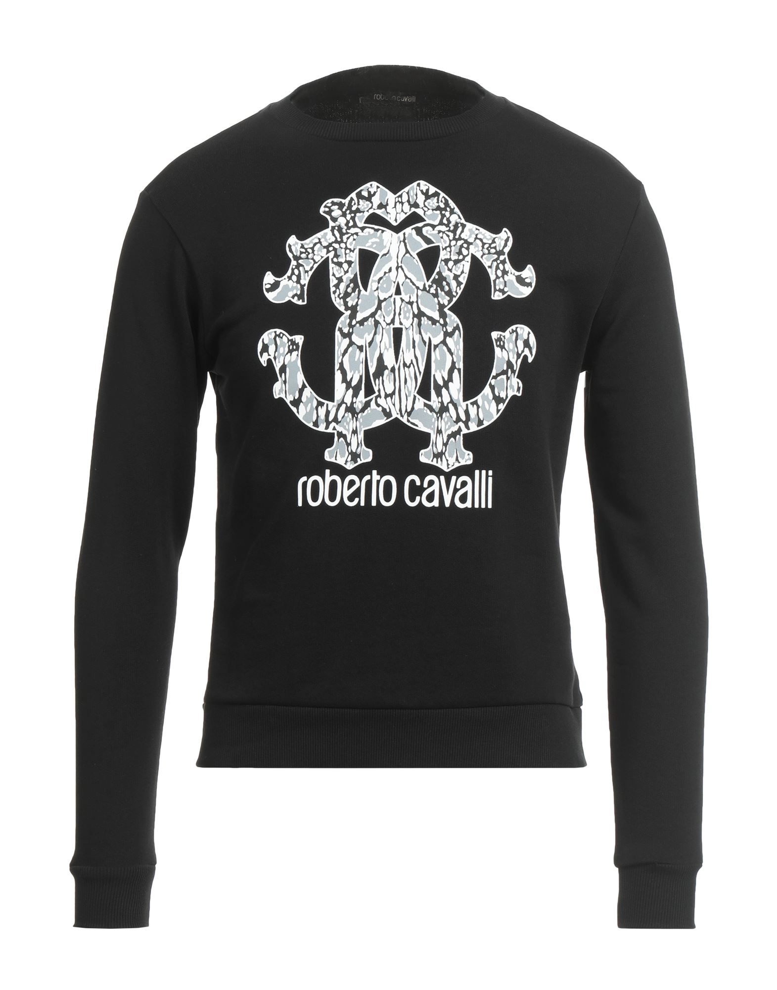 Roberto Cavalli Sweatshirts In Black