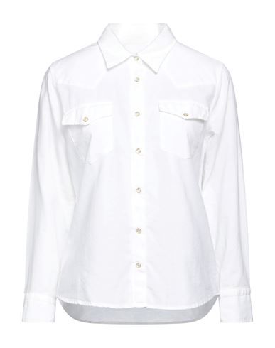 Front Street 8 Woman Shirt White Size 10 Textile Fibers