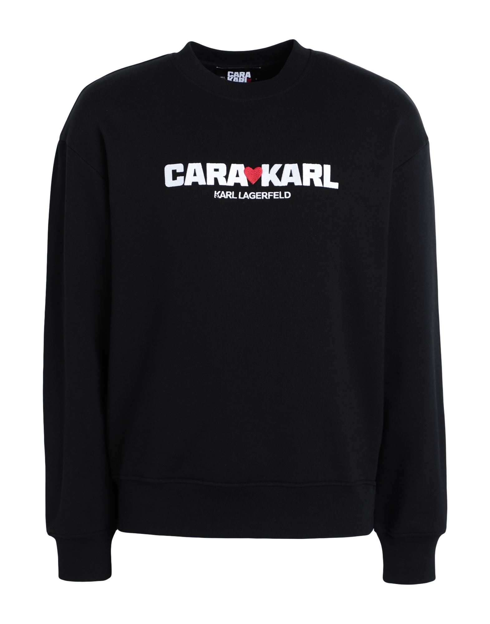 Karl Lagerfeld Sweatshirts In Black