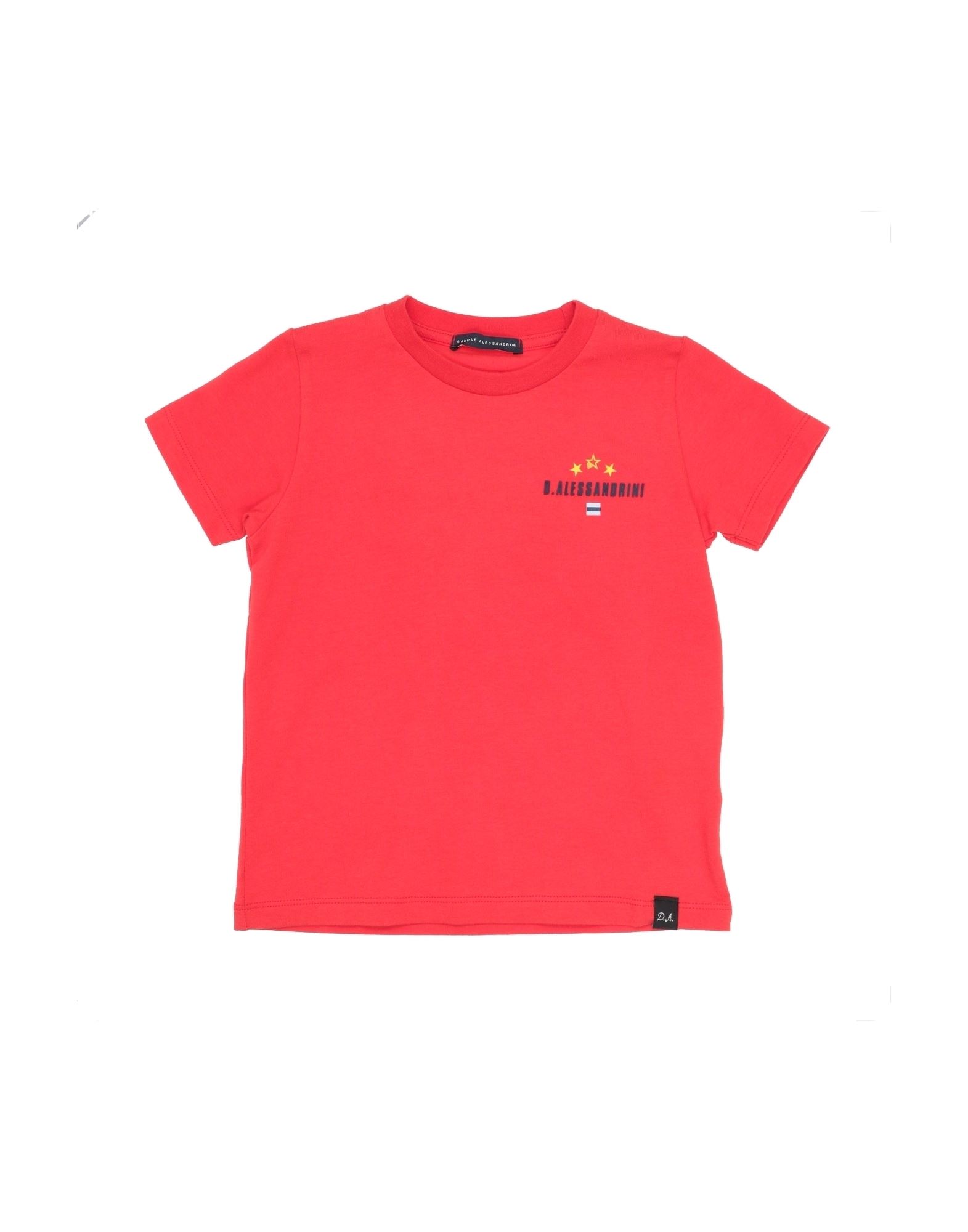 Daniele Alessandrini Kids' T-shirts In Red