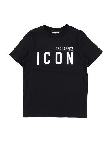 Dsquared2 Babies'  Toddler T-shirt Black Size 6 Cotton