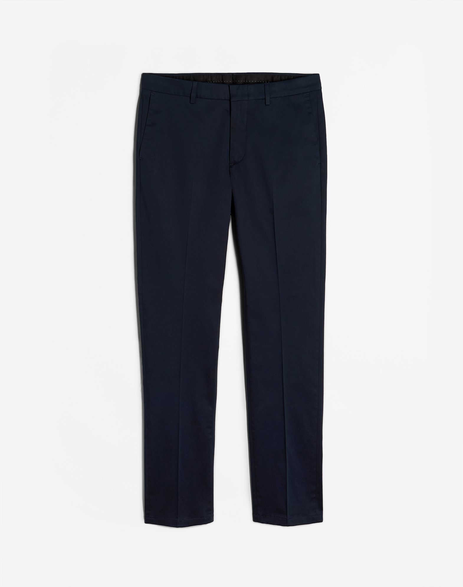 Dunhill Cotton Silk Chinos In Black