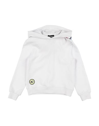 Dsquared2 Toddler Boy Sweatshirt White Size 6 Cotton, Elastane, Polyester In White