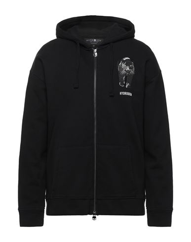 Hydrogen Man Sweatshirt Black Size Xxl Cotton
