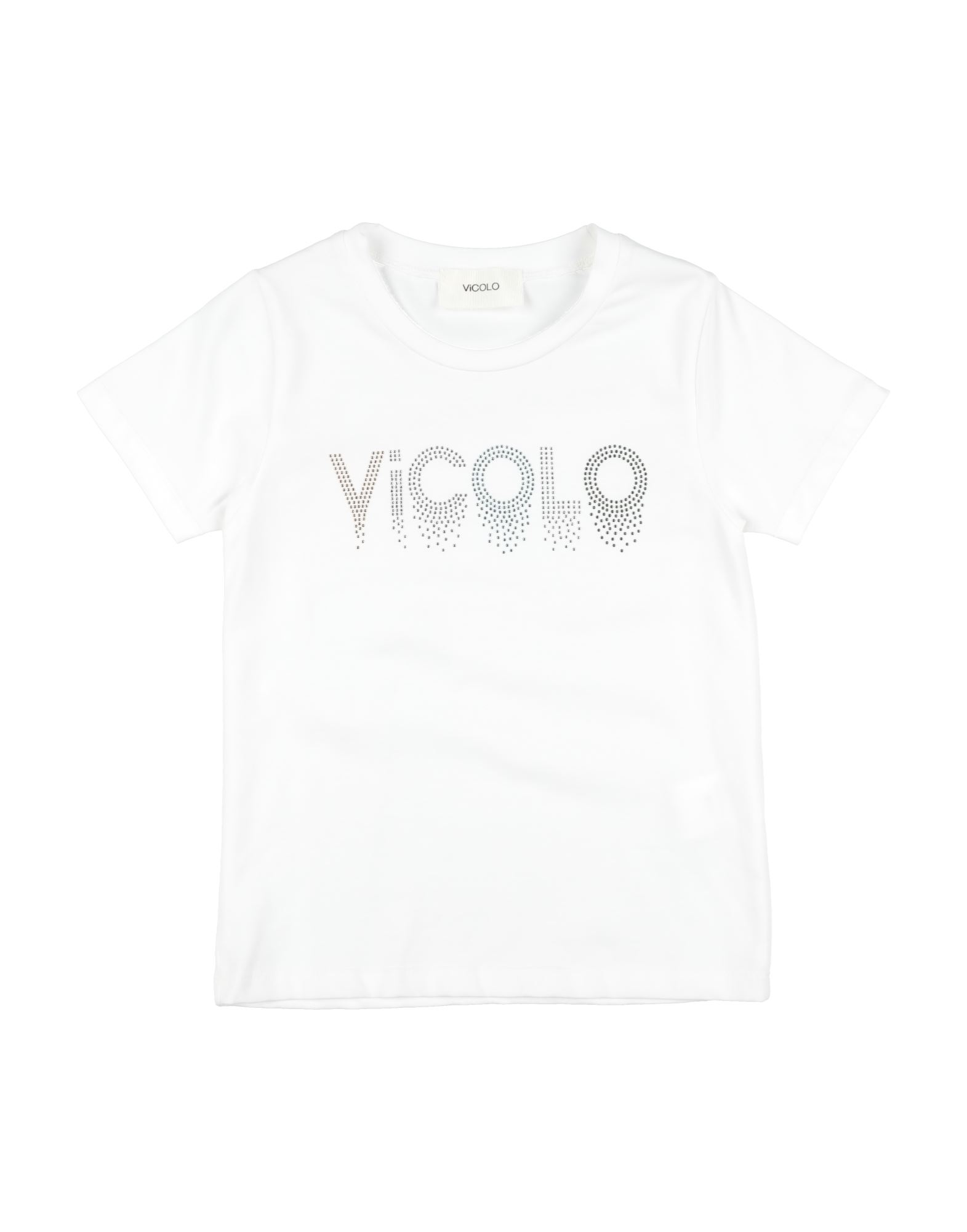 Vicolo Kids'  T-shirts In White