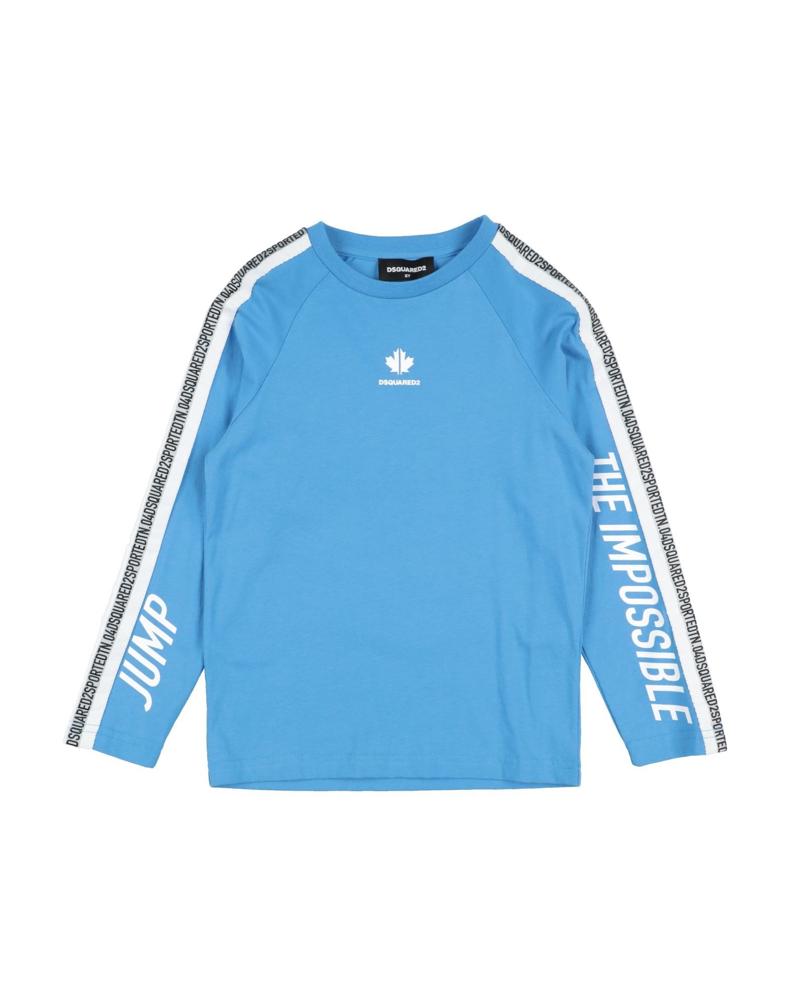 Dsquared2 Kids'  T-shirts In Blue
