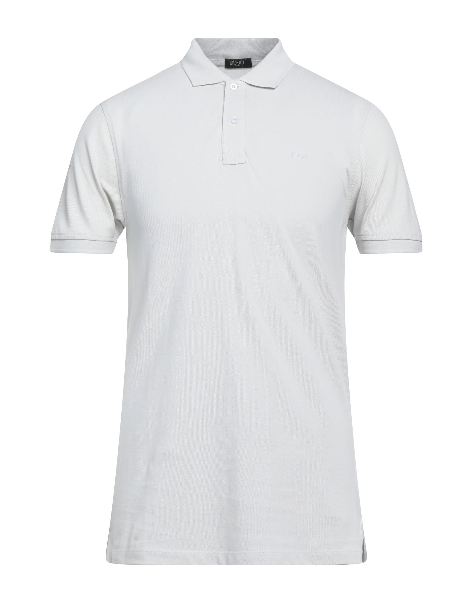 Liu •jo Man Polo Shirts In Light Grey