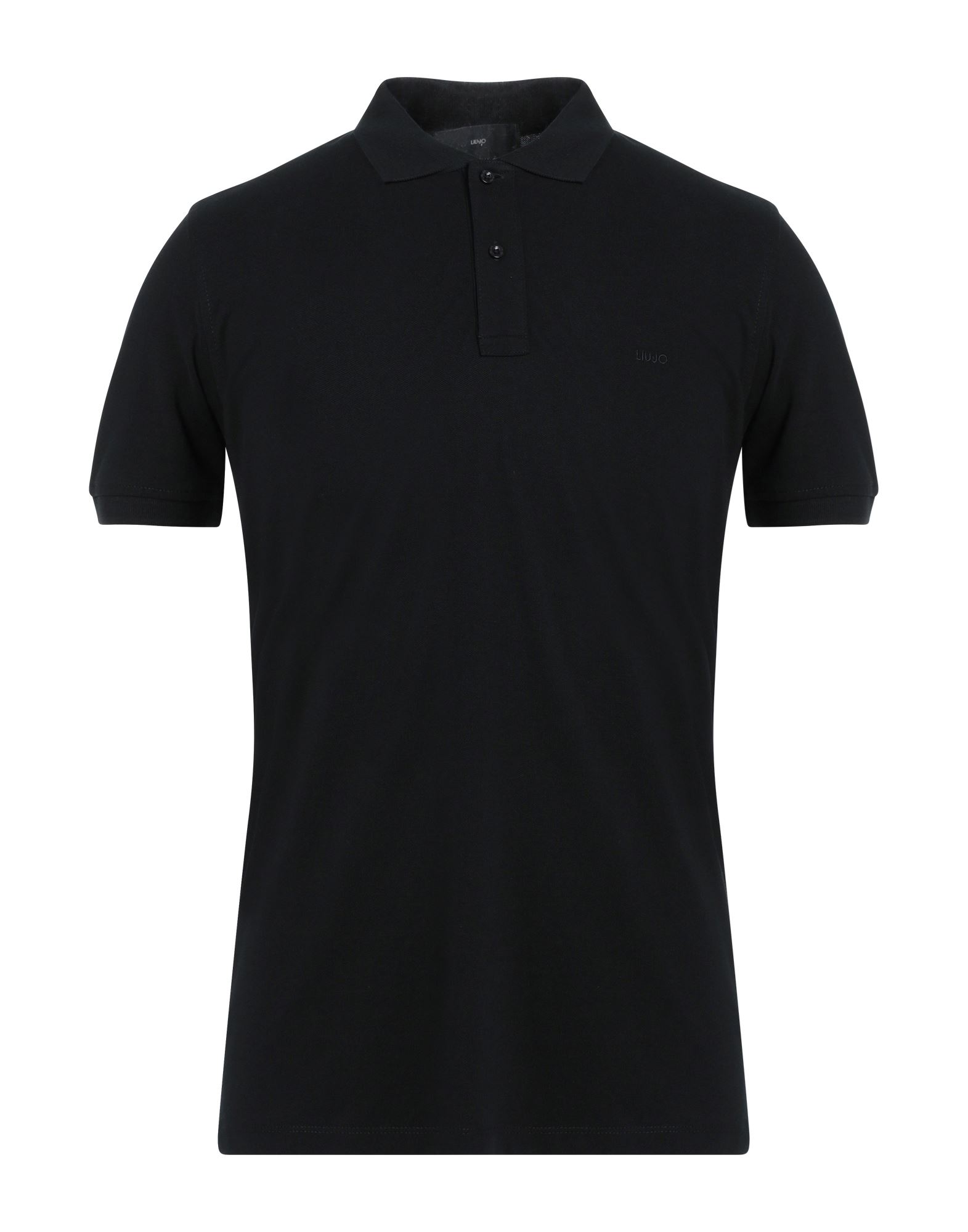 Liu •jo Man Polo Shirts In Black