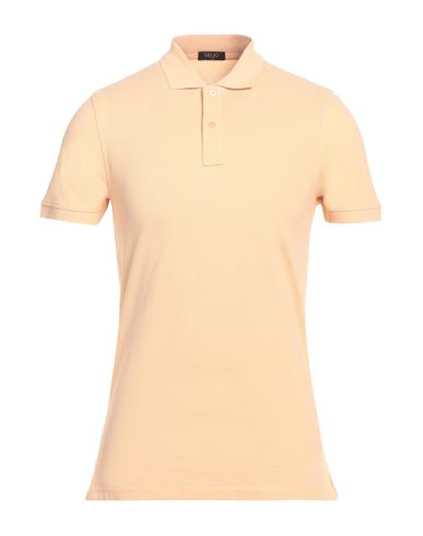 Liu •jo Man Man Polo Shirt Apricot Size S Cotton In Orange