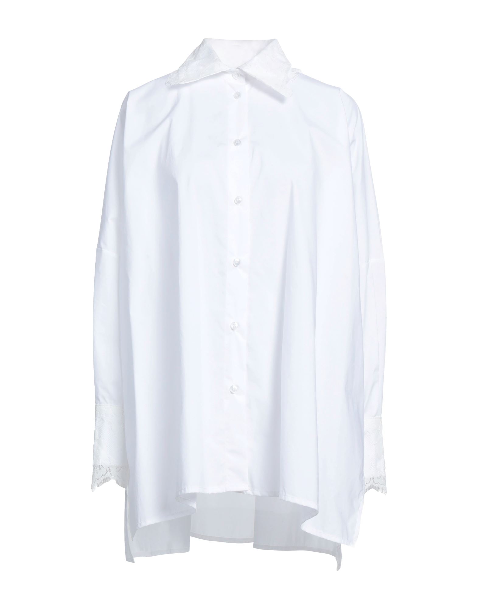 Pink Memories Shirts In White