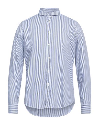 Gmf 965 Man Shirt Blue Size 15 ¾ Cotton