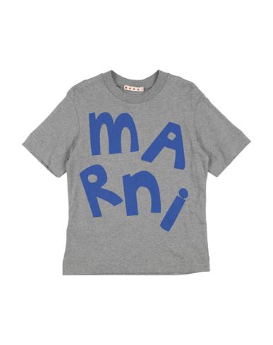 Marni Babies'  Toddler T-shirt Grey Size 6 Cotton In Gray