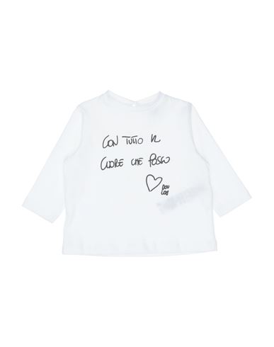 Douuod Babies'  Newborn Girl T-shirt White Size 0 Cotton