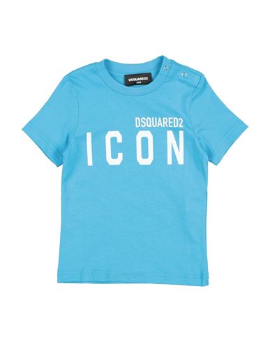 Dsquared2 Babies'  Toddler T-shirt Azure Size 3 Cotton In Blue