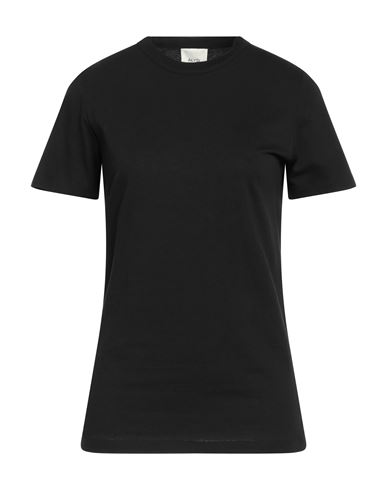 Alysi Woman T-shirt Black Size 0 Cotton