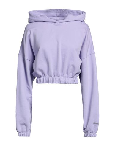 Hinnominate Woman Sweatshirt Light Purple Size L Cotton