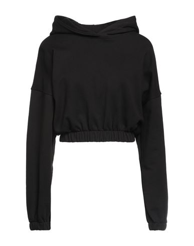 Hinnominate Woman Sweatshirt Black Size L Cotton