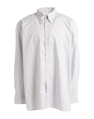 Dunhill Man Shirt Midnight Blue Size Xl Cotton In White