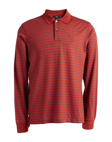 Dunhill Man Sweater Orange Size M Wool In Orange